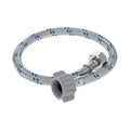 Manguera Flexible para WC de Aluminio de 1/2" x 7/8" x 50 cm Basic Truper