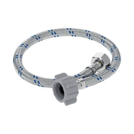 Manguera Flexible para WC de Aluminio de 1/2" x 7/8" x 50 cm Basic Truper