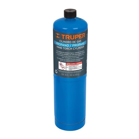 Cilindro de Gas Propano de 400 g Azul Truper