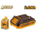 Batería Recargable de Ion de Litio 2.0Ah 20V Ingco