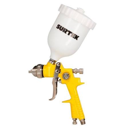 Pistola de Gravedad con Vaso de Plástico Surtek