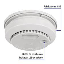 Detector de Humo con Alarma Truper
