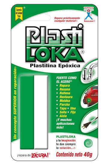 PLASTILOKA EPOXICA 40 GRAMOS