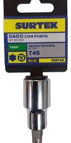 Dado Torx 1/2" T45 Surtek