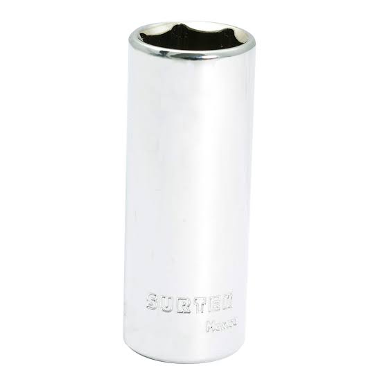 Dado Cuadro 3/8" Largo 6 Puntas 19 mm Surtek