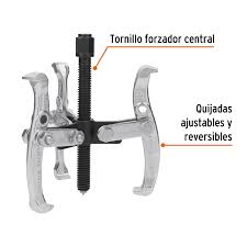 Extractor de Poleas 3 Quijadas 4" Truper