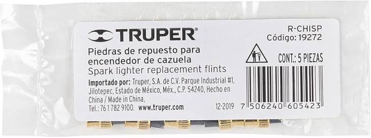 Piedras para Encendedor de Cazuela Truper