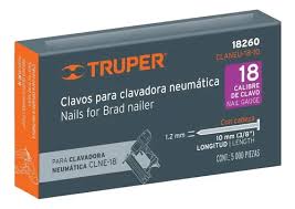 Caja con 5,000 Clavos Calibre 18, 10 mm para CLNE-18 Truper
