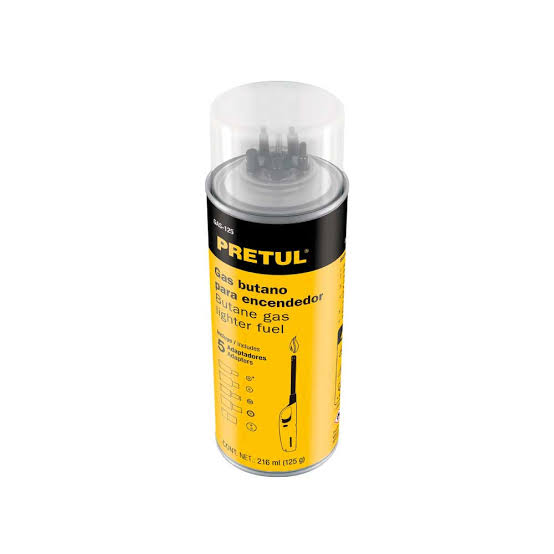 Lata de Gas Butano para Encendedor de 125 g Truper