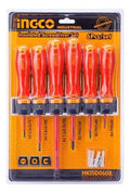 Juego de Desarmadores Dieléctricos de 6 Piezas Ingco