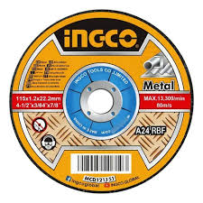 Disco de Corte de 4 1/2 Pulgadas Ingco