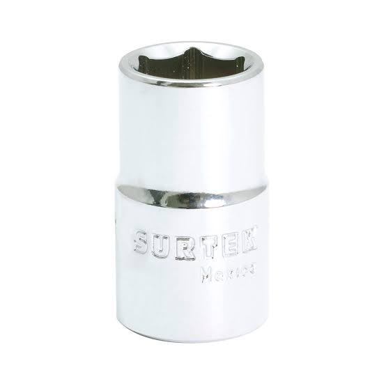 Dado Corto Cuadro 1/2" 6 Puntas 1/2" Surtek