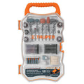 Juego de Limas Rotativas y Accesorios para Mototool de 121 Piezas Truper