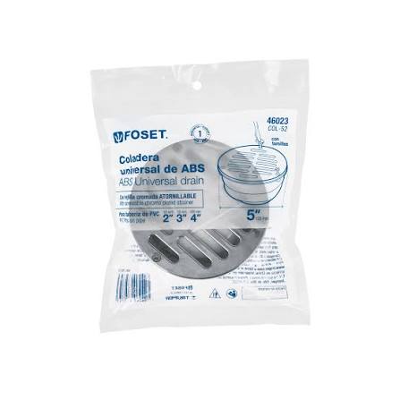 Coladera Universal de Plástico ABS Truper