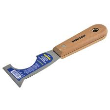 Espátula Rígida con Raspador y Mango de Madera 2-1/2" 5 en 1 Surtek