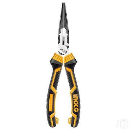 Pinza de Punta Larga de Alto Apalancamiento de 8 Pulgadas Ingco