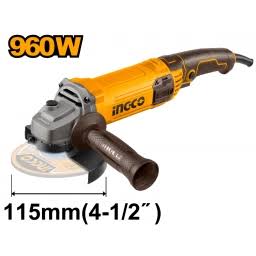 Mini Esmeril Angular 4-1/2" 960W INGCO (Modelo UAG9608)