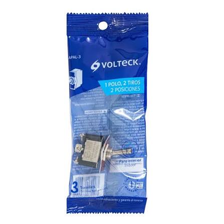 Interruptor de Palanca de 3 Tornillos Truper