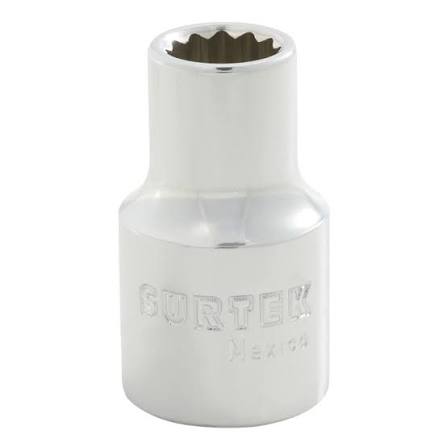 Dado Métrico Cuadro 1/2" 12 Puntas 10 mm Surtek