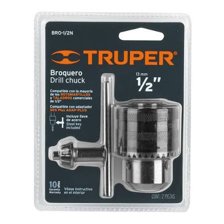 Broquero de 1/2" con Llave Truper