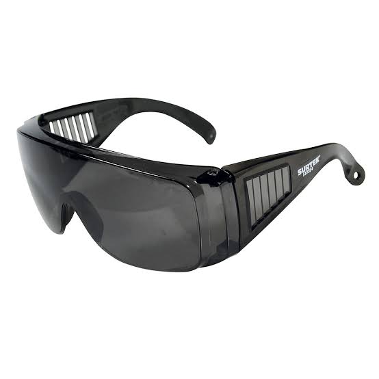 Lentes de Seguridad Ajustables con Mica Oscura Surtek