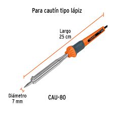 Cautín de 80W Tipo Lápiz para Trabajo Pesado Truper