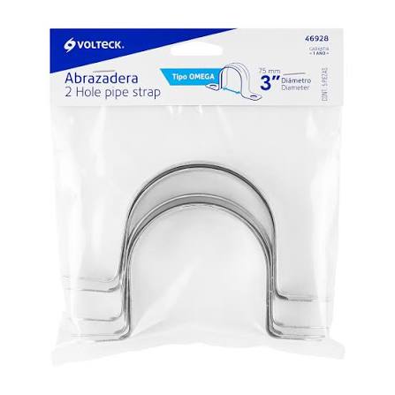 Abrazadera Tipo Omega 3" Truper (AO-3)